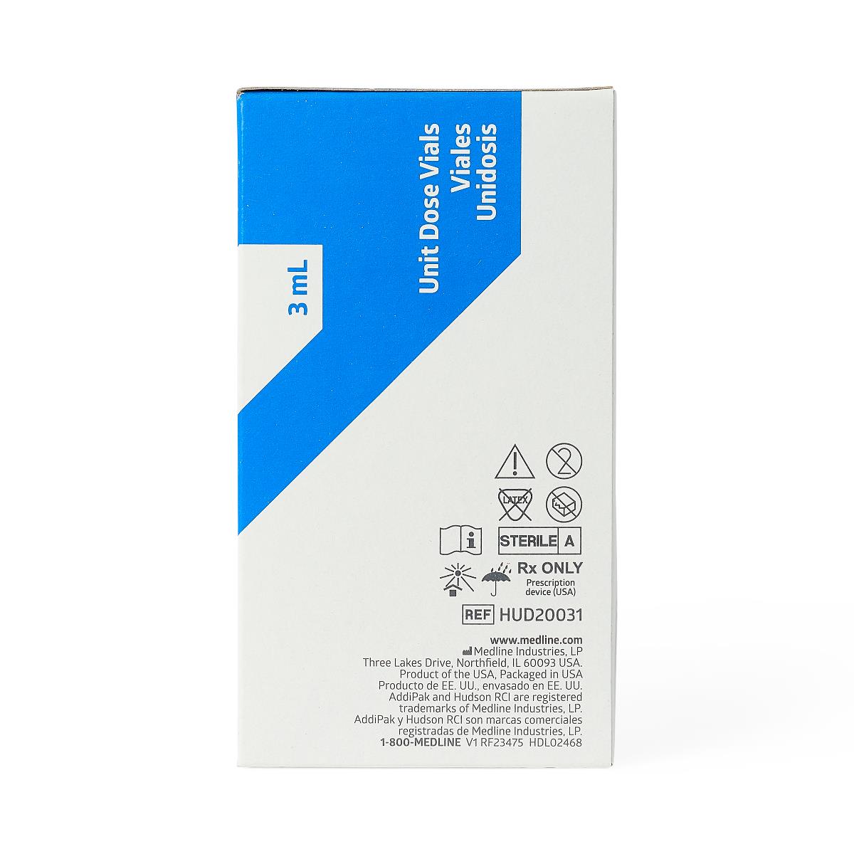 Addipak Unit Dose Sterile Water - Case