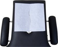 Headrest Sheets W/Slits 12"x12"