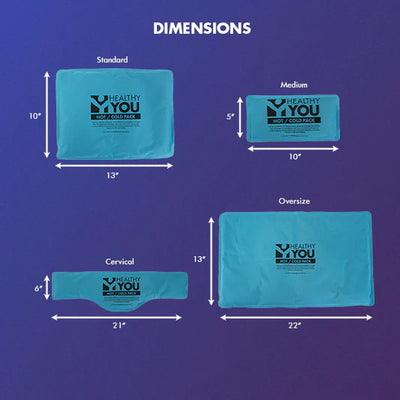 Economy Reusable Hot/Cold Packs with Fabric Cover
