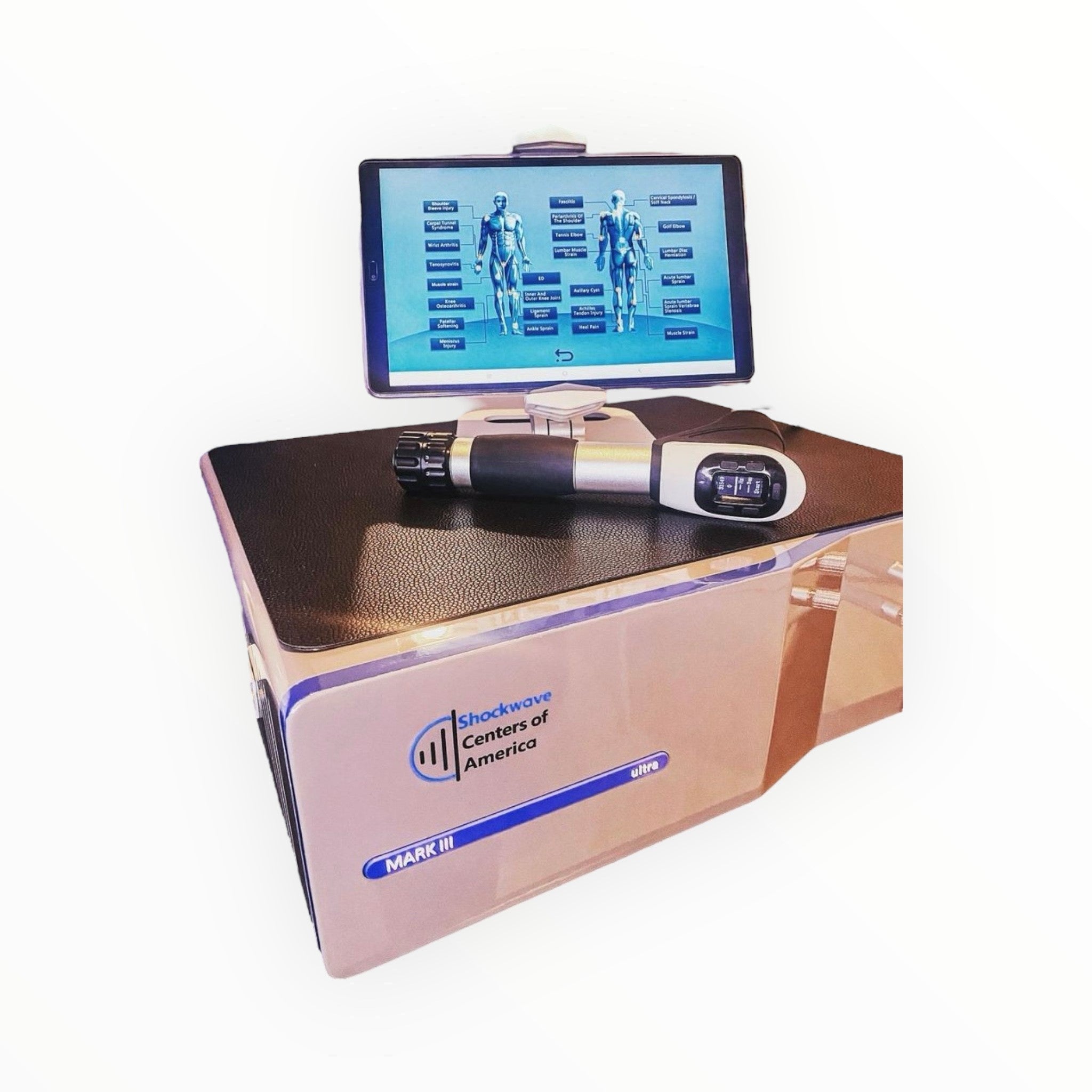 MARK III Shockwave Therapy Unit with Vib+ Adapter