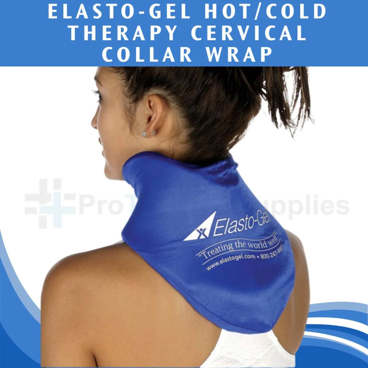 Elasto-Gel Hot & Cold Cervical Collar