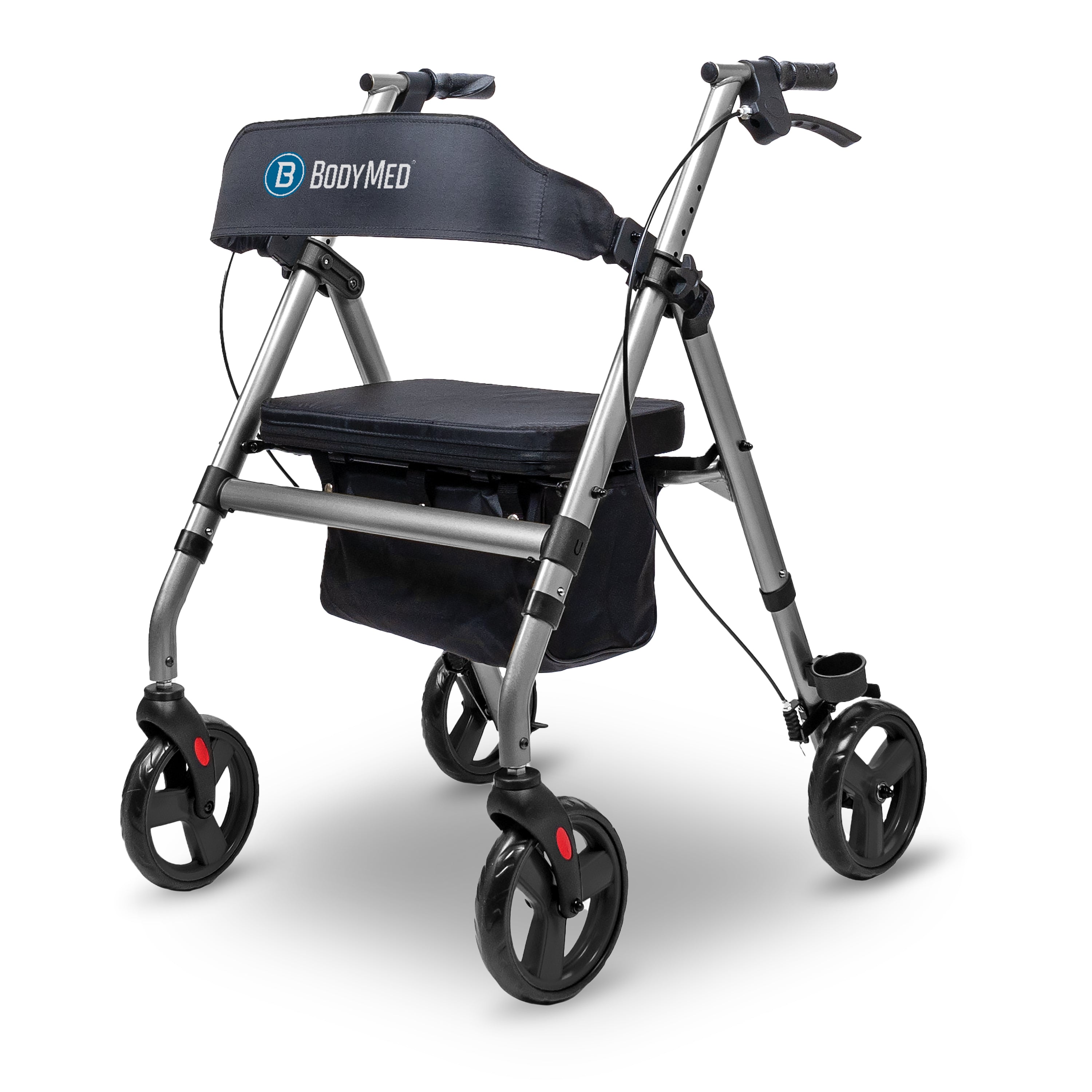 Aluminum Rollator - 8" Wheels